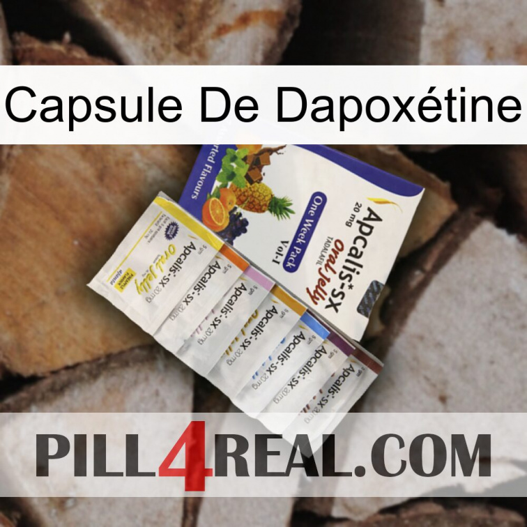 Capsule De Dapoxétine 11